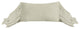 Luna Washed Linen Long Ruffled Pillow, 16"x26", Light Tan, 1 Piece