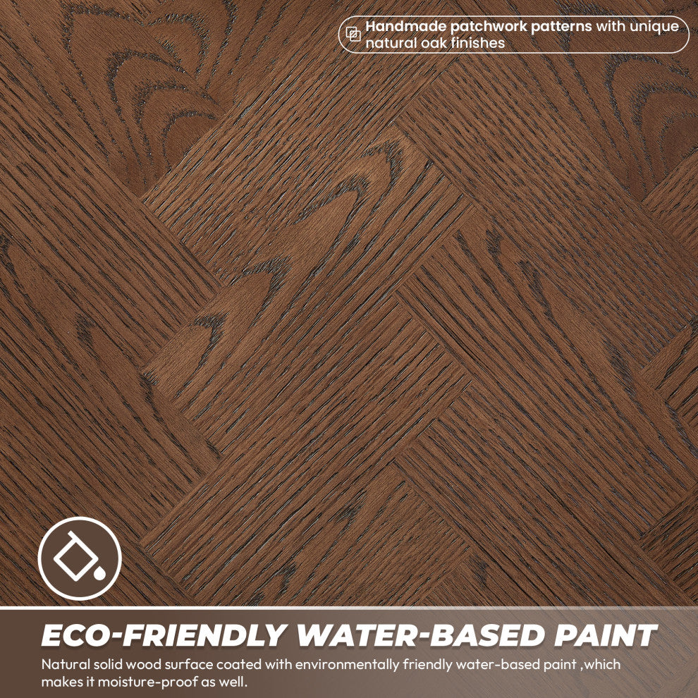 Jakarta Bath Vanity, Quartz Top No Mirror, Dark Brown Oak, 60", Double Vanity