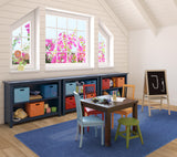Kid Essentials Rug, Just Kidding, Cobalt Blue, 12'x8'