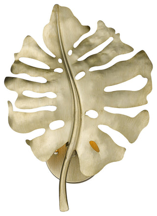 Aruba 1 Light Wall Sconce White Gold