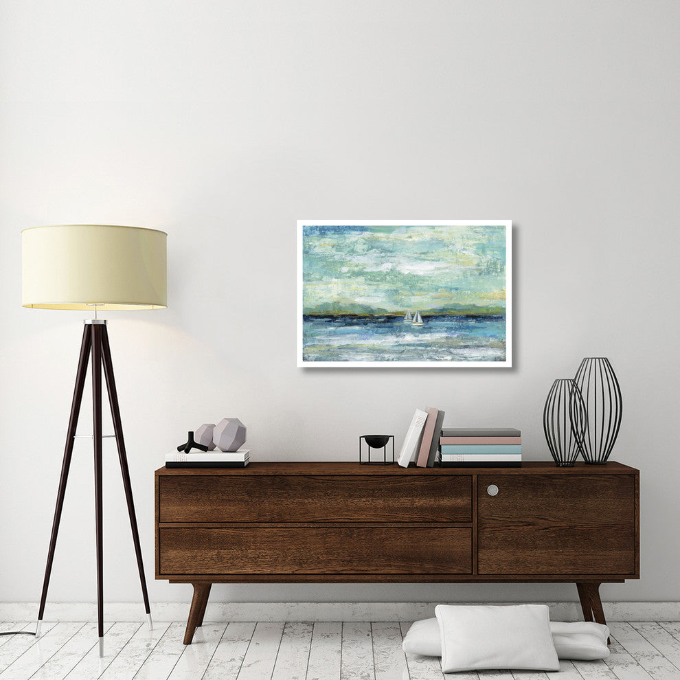 "Calm Lake" Digital Paper Print by Silvia Vassileva, 38"x26"