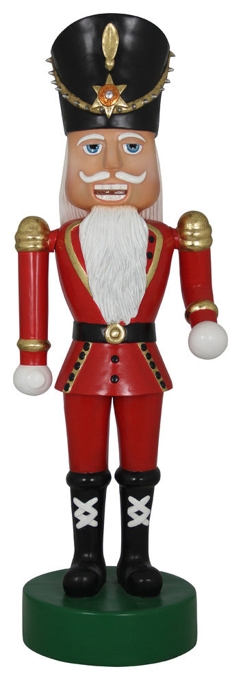6'' Nutcracker Wearing A Red Coat