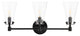Safavieh Lonsen Vanity Sconce, Black