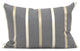 Mica Stripe Cushion Cover, 13" X 18"