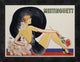 "Mistinguett" Framed Canvas Giclee by Zig, 18"x14"