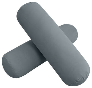 STYLE V2 Full Velvet Knife Edge Indoor Daybed Bolster Pillow |COVER ONLY| AD347