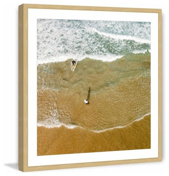 "In the Tide" Framed Painting Print, 18"x18"