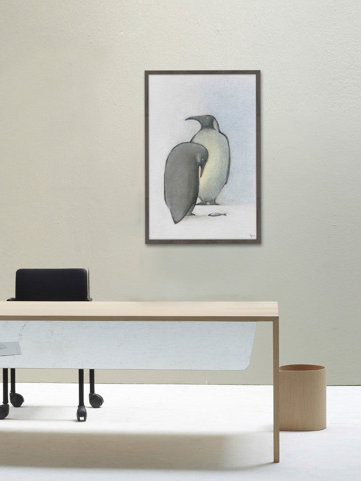 "Role Reversal" Framed Painting Print, 24"x36"