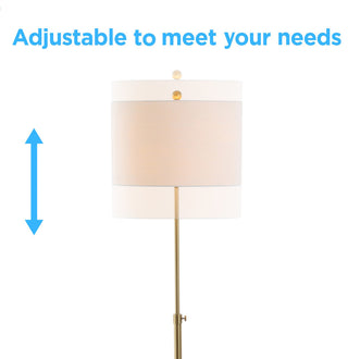 Lafayette Adjustable Height LED Floor Lamp