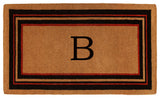 Esquire Monogram Doormat, Extra-Thick 3'x6', Letter B