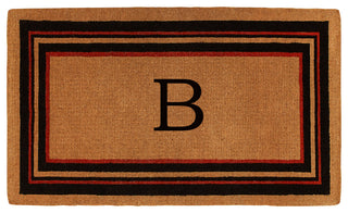 Esquire Monogram Doormat, Extra-Thick 3'x6', Letter B