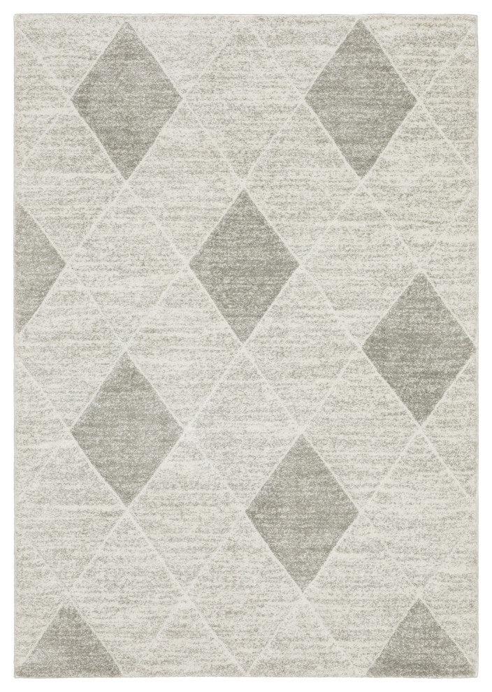 Oriental Weavers Cambria 005W2 Geometric Rug, Gray, 3'3"x5'