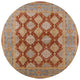 Ahgly Company Indoor Round Mid-Century Modern Area Rugs, 8' Round