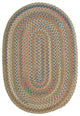 Colonial Mills Cedar Cove CV69 Olive Traditional Area Rug, Round 8'x8'