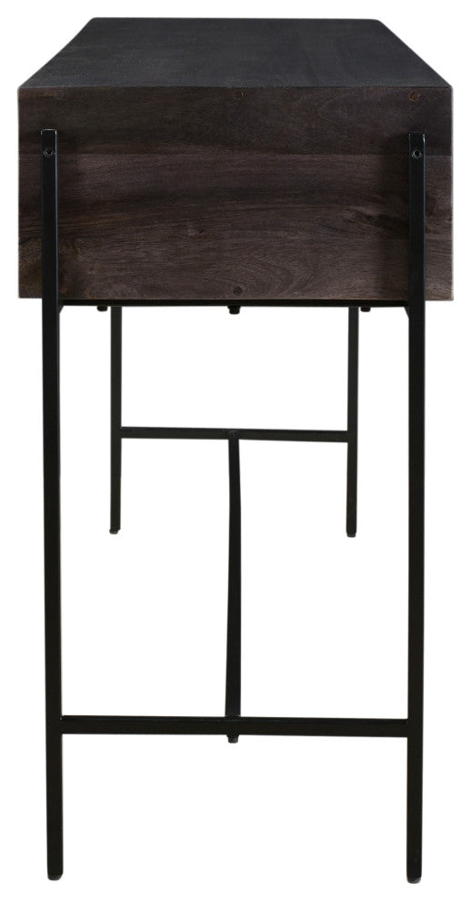 Modern Tobin Console Table - Brown