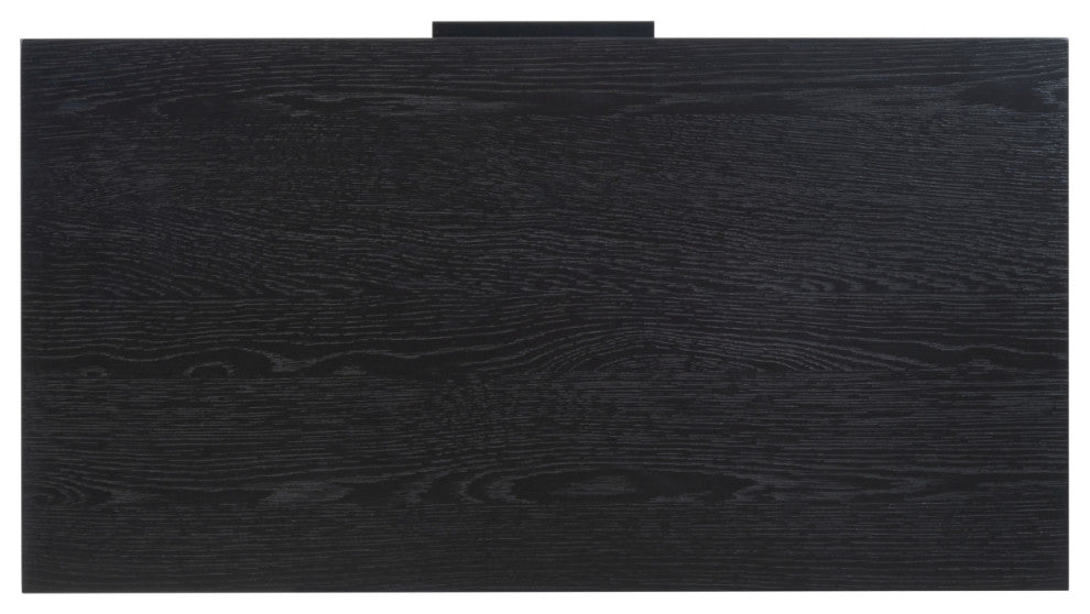 Safavieh Couture Titus 3 Drawer Stacked Chest, Black