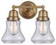 Innovations 623-2W-BB-G194 2 Light Bath Vanity Light, Brushed Brass