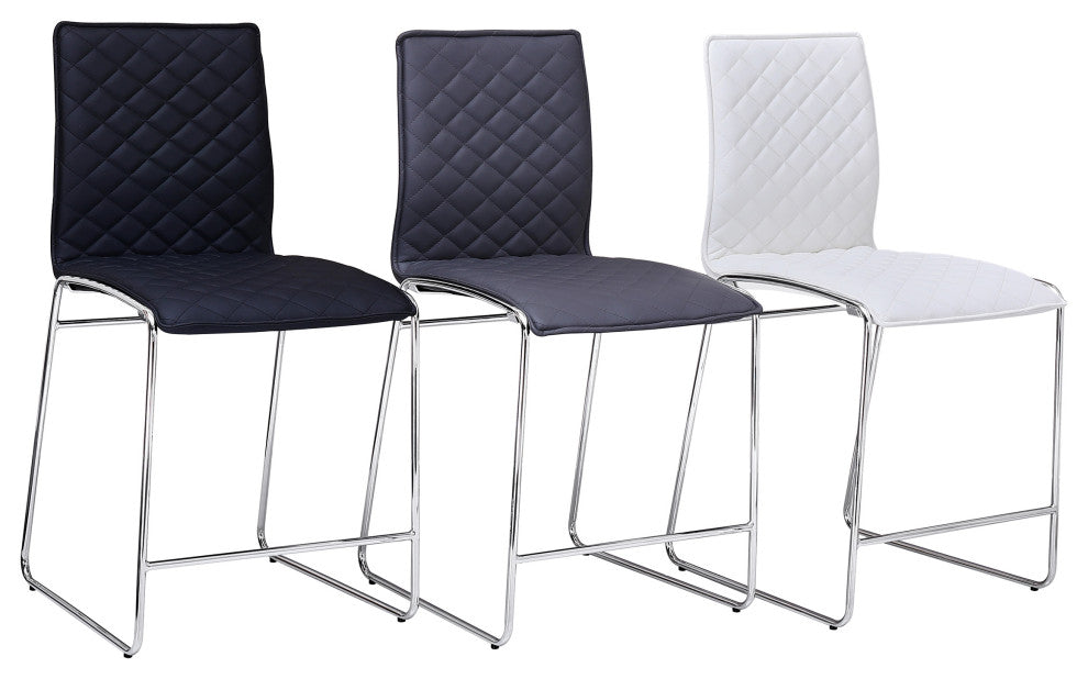 Duncan Dining Collection, White, Bar Chair