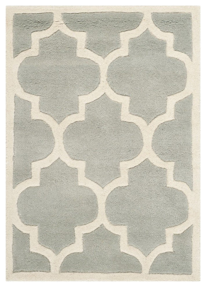 Safavieh Chatham CHT733E 4' Square Gray Rug