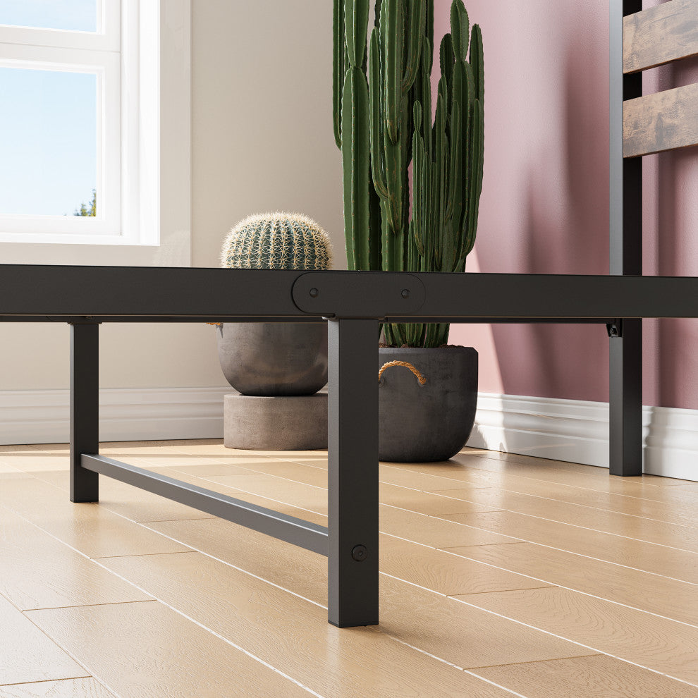 Gewnee TTwin Size Platform Bed Frame