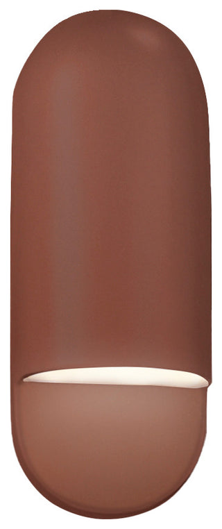 Ambiance Small Capsule Wall Sconce, Canyon Clay, E26