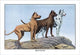Great Danes - Fine Art Giclee Print 24" x 36"