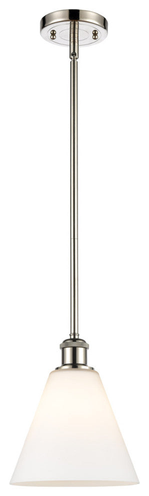 Innovations 516-1S-PN-GBC-81 1-Light Mini Pendant, Polished Nickel