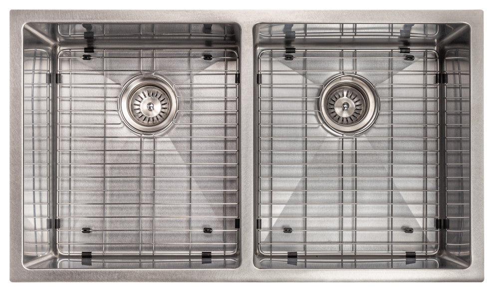 33" Anton Undermount Kitchen Sink  Fingerprint Resistant Stainless Steel