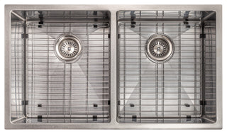 33" Anton Undermount Kitchen Sink  Fingerprint Resistant Stainless Steel