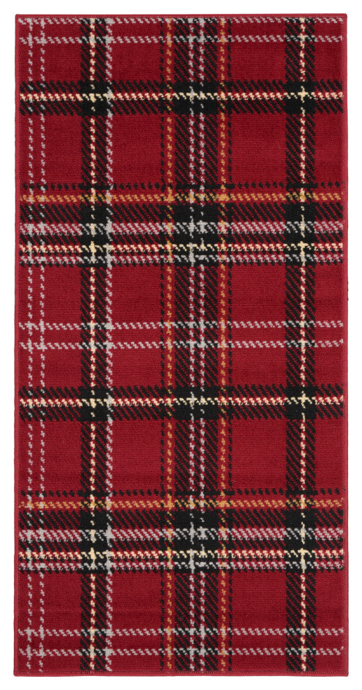 Nourison Grafix 2' x 4' Red Rustic Indoor Area Rug