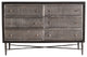 Adele 4-Piece Bedroom Set - King Size Upholstered Bed, 2 Nightstands, 1 Dresser