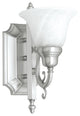 French Regency Bath Light, Brushed Nickel