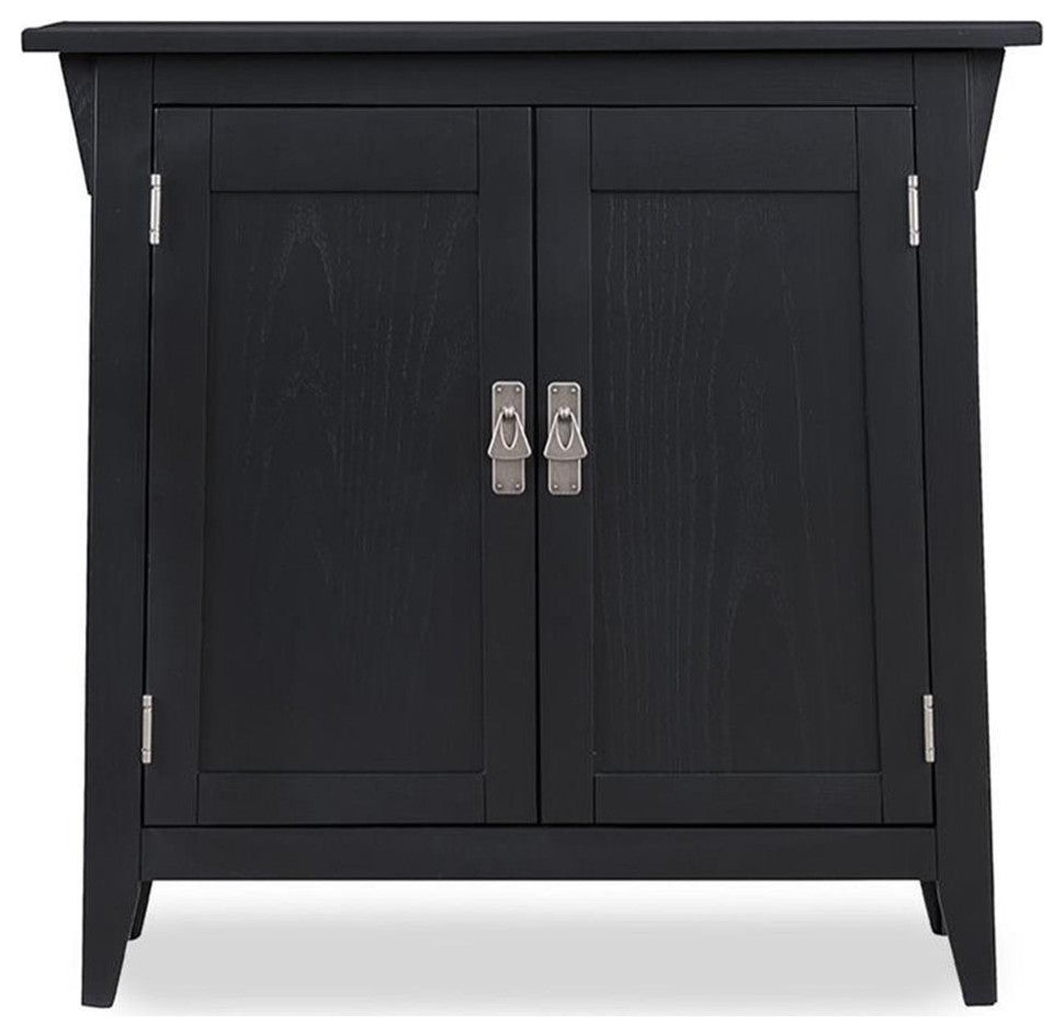 Leick Favorite Finds Mission Solid Wood Hall Stand in Black Slate
