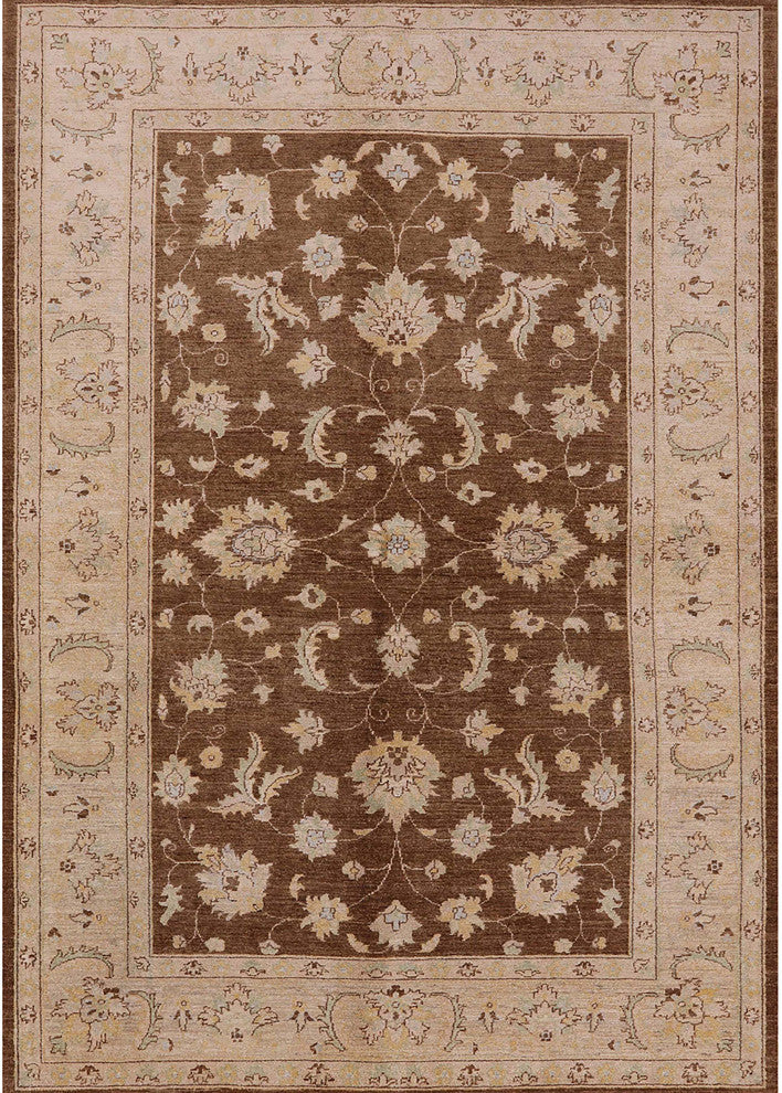 Ahgly Company Indoor Rectangle Mid-Century Modern Area Rugs, 7' x 9'