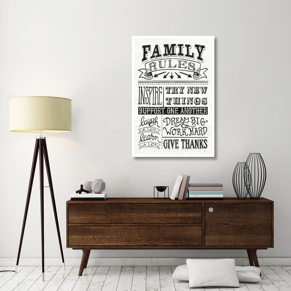 "Family Rules II" Digital Paper Print by Mary Urban, 34"x50"