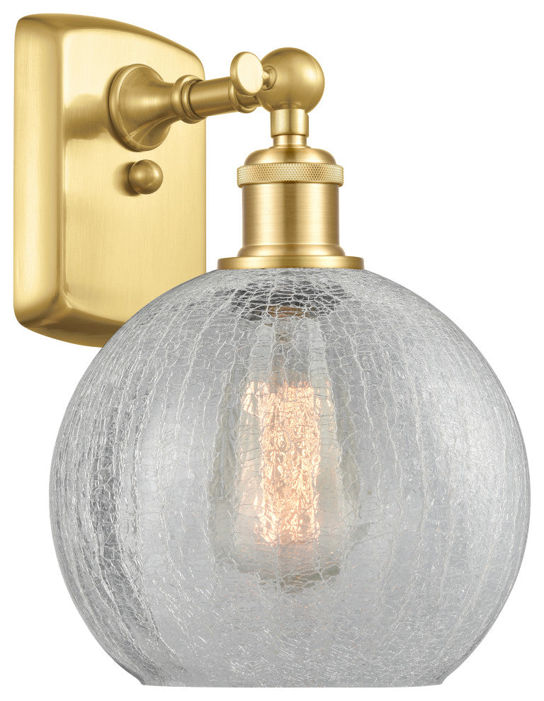 Innovations Lighting 516-1W-SG-G125-8 Athens 1 Light 8" Sconce