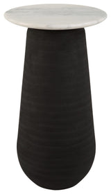 Uttermost Total Eclipse Marble Accent Table