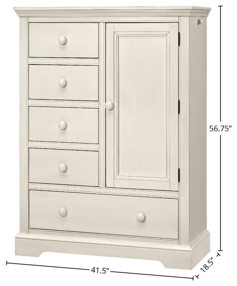 Hanley Wood Chifferobe, Chalk