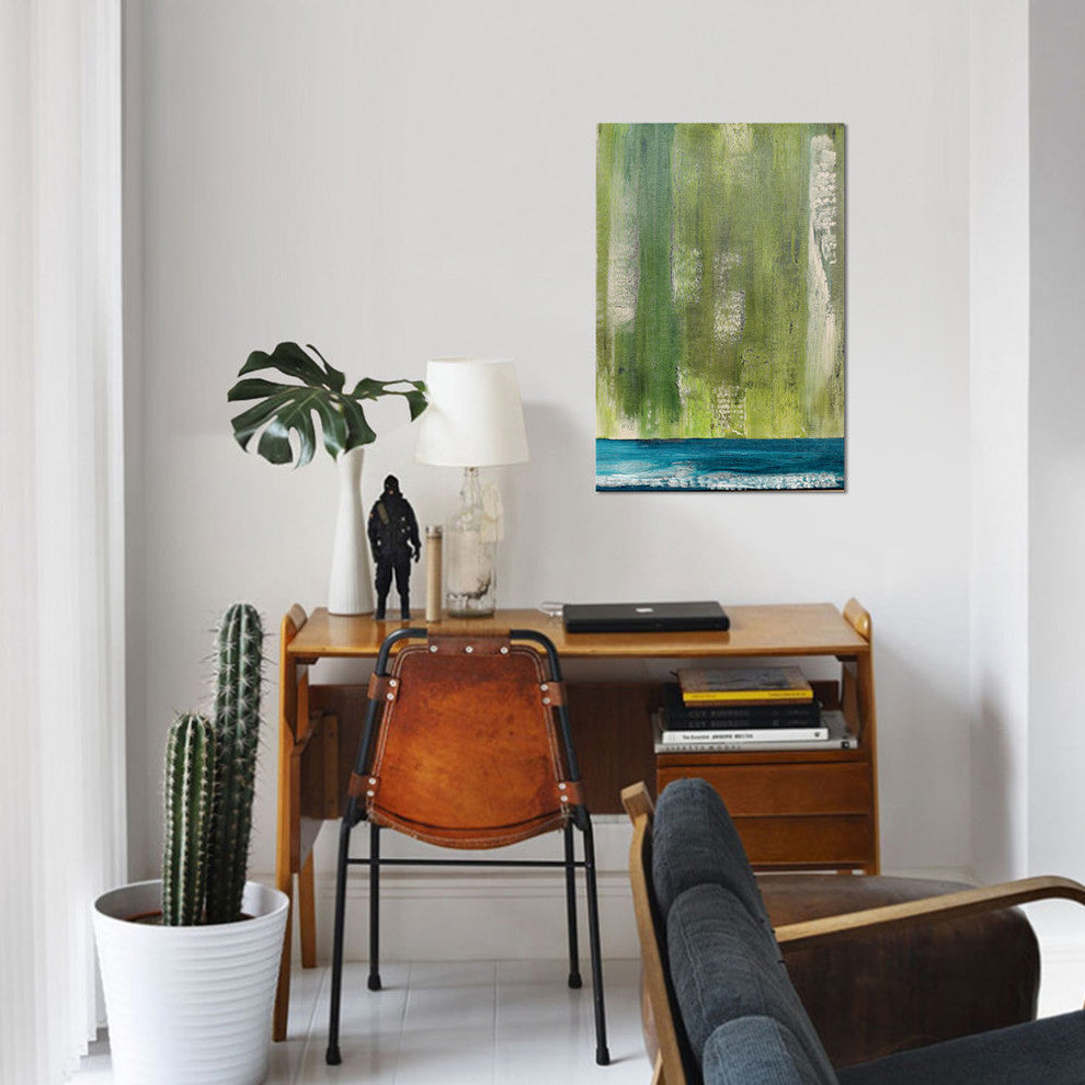 "A River Runs Through It I" by Alicia Dunn, Canvas Print, 18"x12"