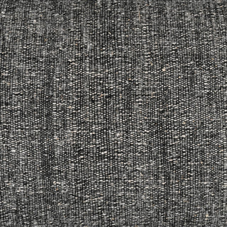Natural Harmony Nettlesolid Pillow, Black, 24"x14"