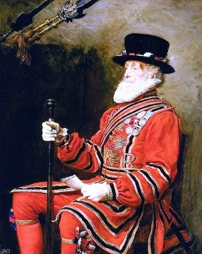 Carl Christian Brenner Portrait of John Charles Montague Gallery Wrapped Canvas