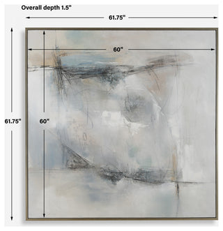 Uttermost Contort Hand Painted Abstract Art