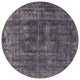 Ahgly Company Indoor Round Mid-Century Modern Area Rugs, 4' Round