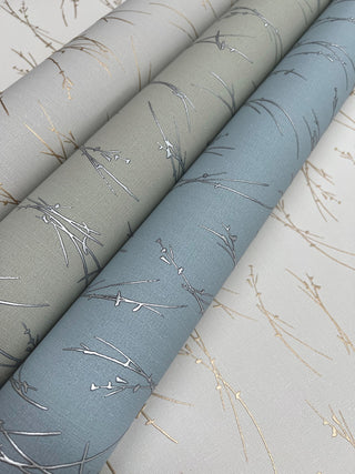 Eucalyptus & Silver Sprigs Wallpaper
