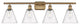 Innovations 516-4W-BB-GBC-84-LED 4 Light Bath Vanity Light, Brushed Brass
