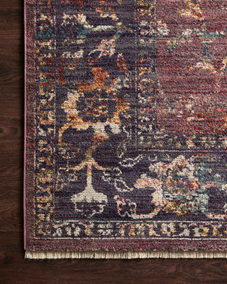 Giada GIA-02 Grape/Multi Area Rug, 2'7"x4'