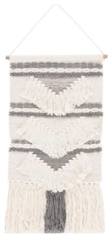 Safavieh Sedona Amael Woven Wall Art Ivory/Grey 32" X 39"