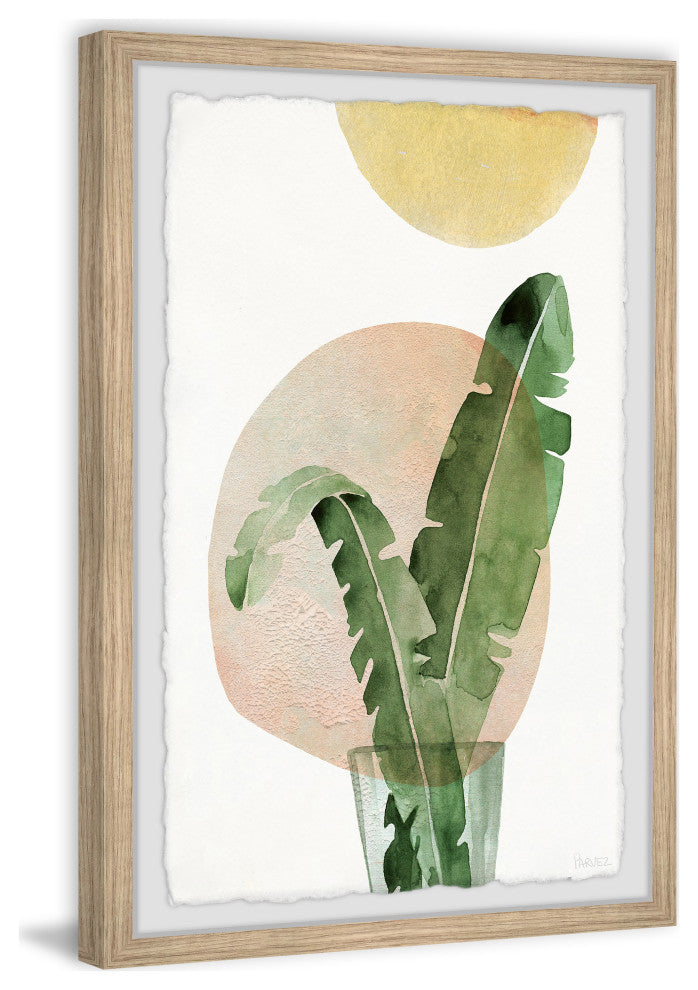 "Desktop Planter II" Framed Painting Print