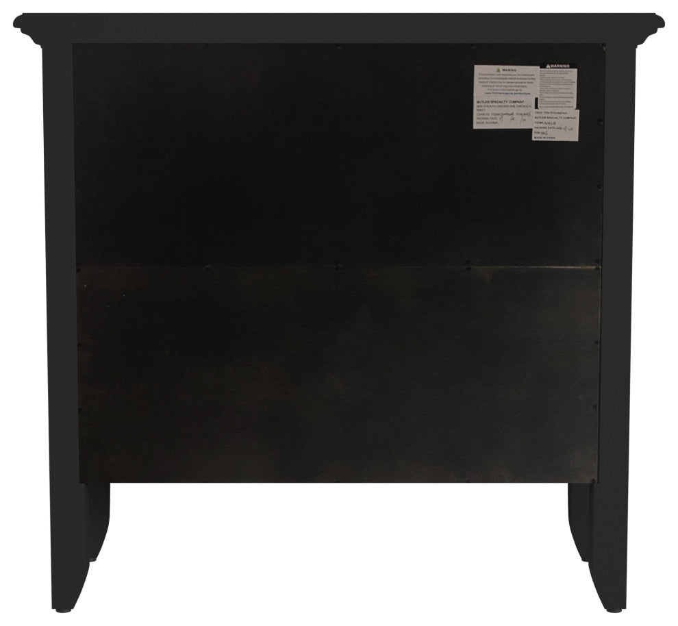 Newport 30" Bookcase, Black