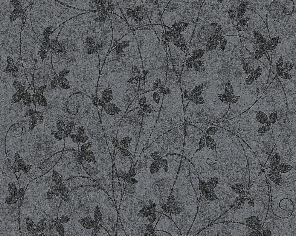 Memory2, Romantic Cottage Style Fresh Pastel Green Matt Wallpaper Sample